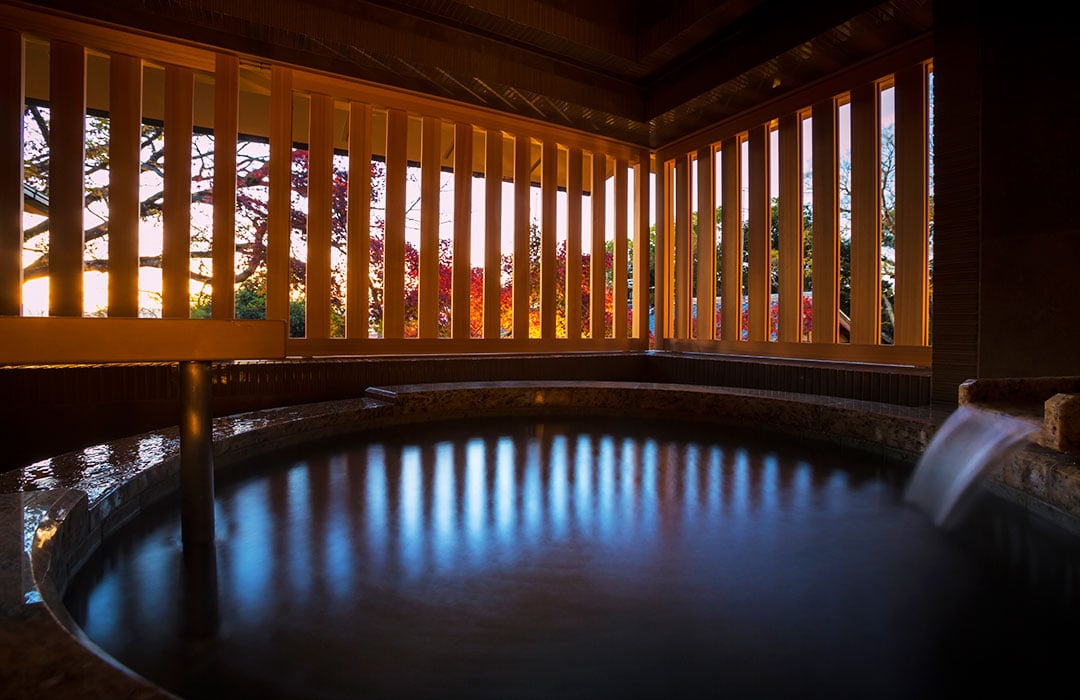 image:Japanese-Western Room with partial open-air bath TYPE A