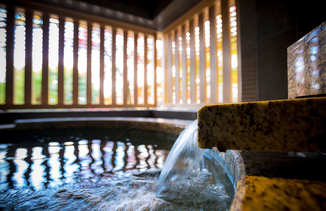 image:Japanese-Western Room with partial open-air bath TYPE B